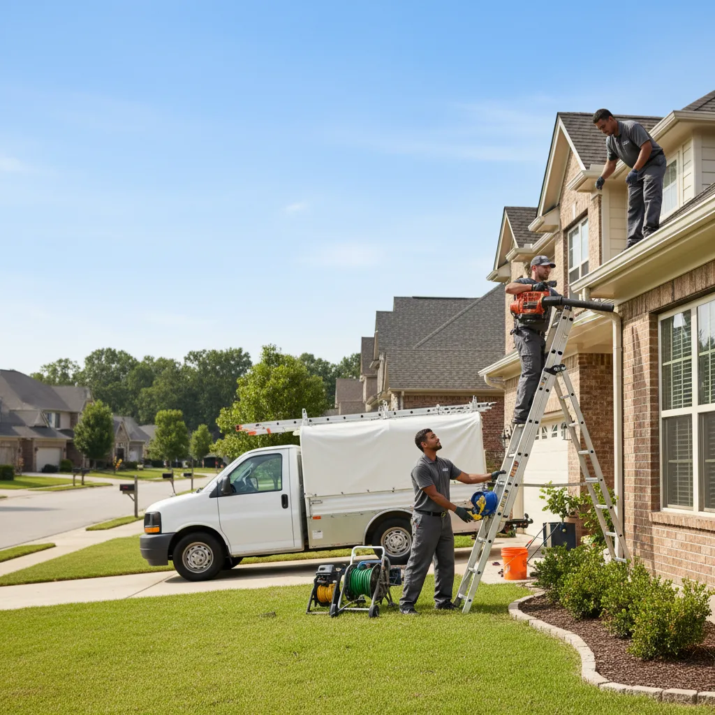 Home Gutter Service in Iraan, TX near me